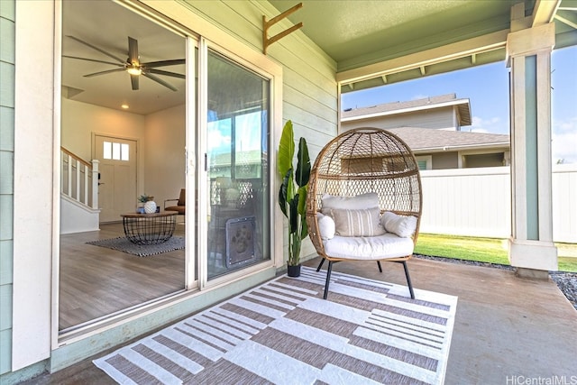 91-3390 Maohiohi Loop, Ewa Beach, HI 96706 - view of patio featuring fence