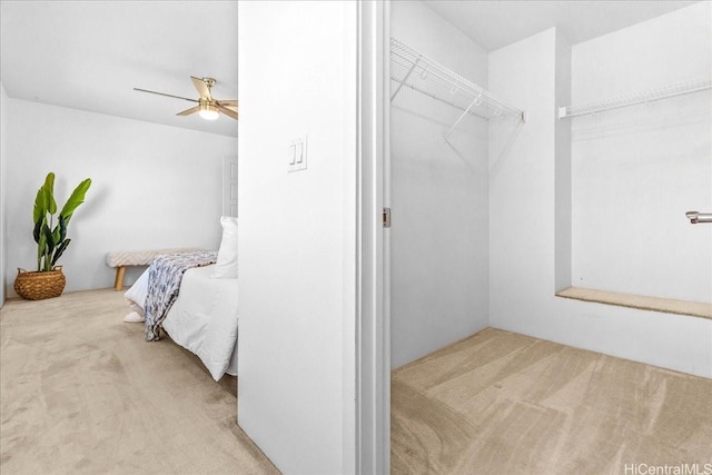 91-3390 Maohiohi Loop, Ewa Beach, HI 96706 - spacious closet with carpet and a ceiling fan
