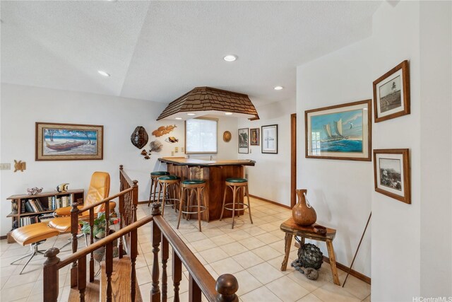 18 Dole Rd, Wahiawa, HI 96786 - indoor bar featuring recessed lighting, baseboards, and light tile patterned flooring