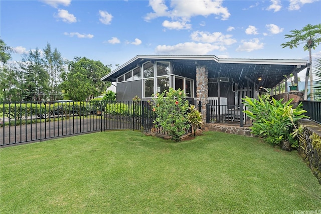 18 Dole Rd, Wahiawa, HI 96786 - view of yard