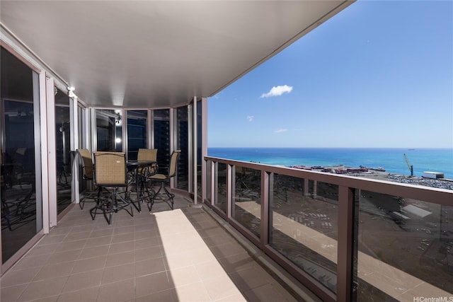 415 S St Unit 2902, Honolulu, HI 96813 - balcony with a water view