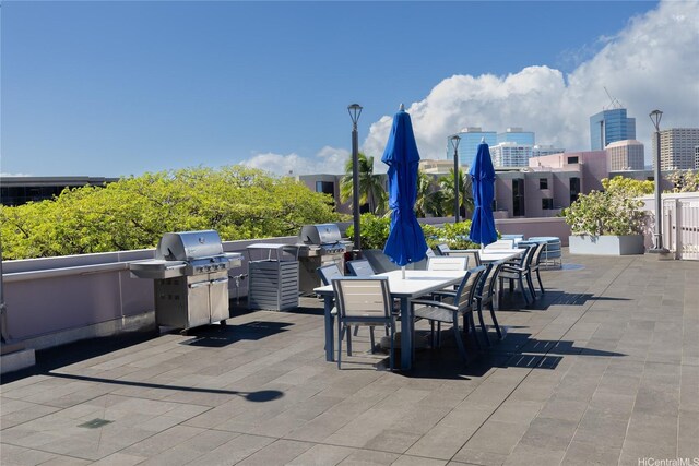 415 S St Unit 2902, Honolulu, HI 96813 - view of patio with outdoor dining area