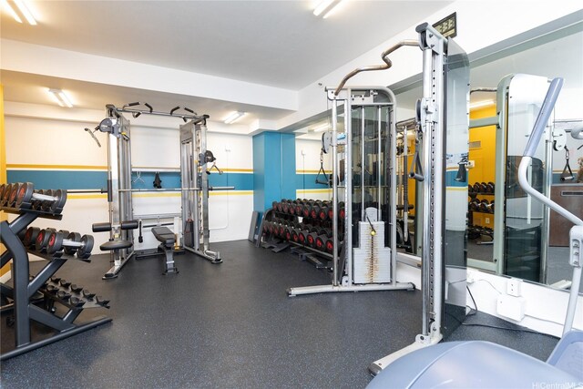 415 S St Unit 2902, Honolulu, HI 96813 - view of workout area