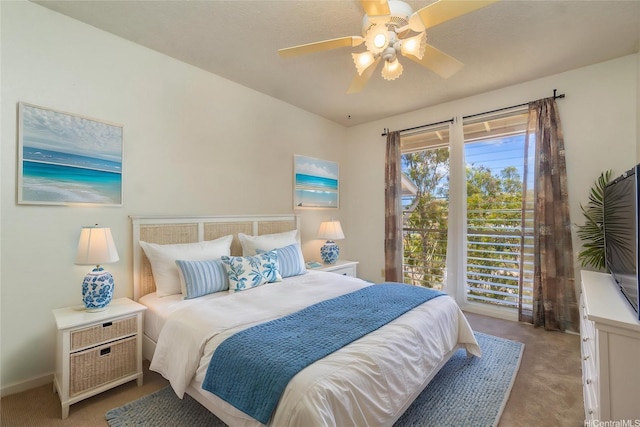 92-1044 Kanehoa Loop Unit 84, Kapolei, HI 96707 - bedroom featuring carpet and ceiling fan