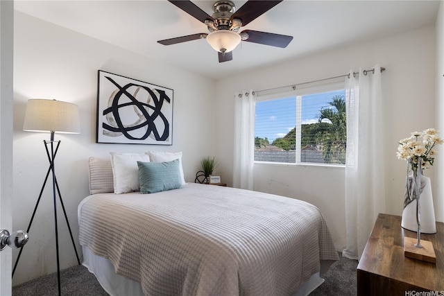 91-2125 Kaioli St Unit 3104, Ewa Beach, HI 96706 - bedroom featuring carpet flooring and a ceiling fan