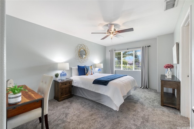 91-2125 Kaioli St Unit 3104, Ewa Beach, HI 96706 - bedroom featuring light carpet and ceiling fan