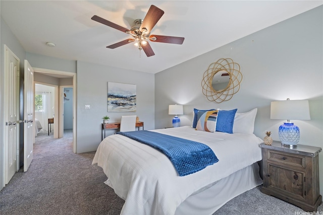 91-2125 Kaioli St Unit 3104, Ewa Beach, HI 96706 - carpeted bedroom featuring a ceiling fan