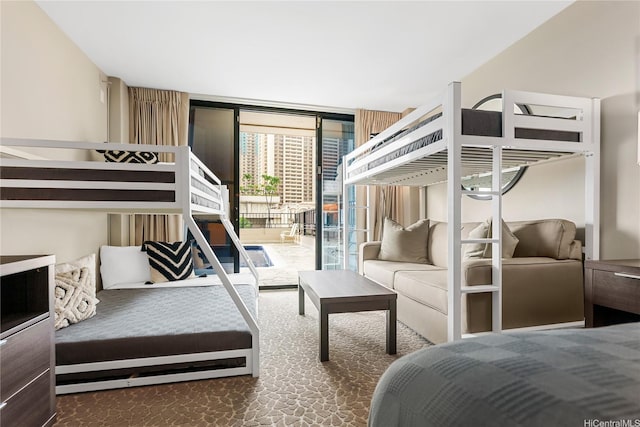 1850 Ala Moana Blvd Unit 202, Honolulu, HI 96815 - bedroom with a wall of windows and access to outside