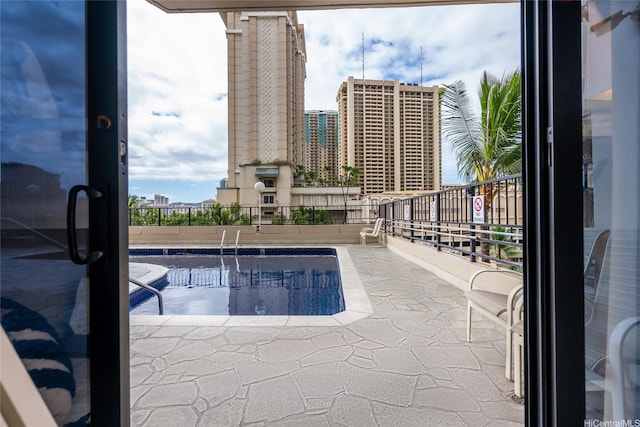 1850 Ala Moana Blvd Unit 202, Honolulu, HI 96815 - community pool featuring a city view
