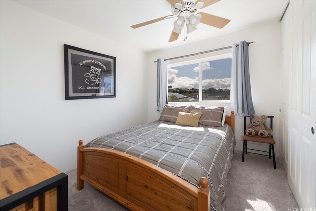 92-7049 Elele St Unit 29, Kapolei, HI 96707 - carpeted bedroom featuring a closet and ceiling fan