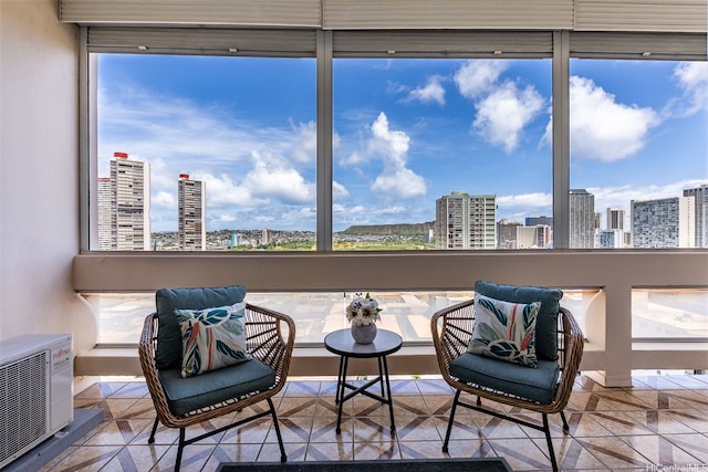 500 University Ave Unit Ph6, Honolulu, HI 96826 - living area with a skyline view and healthy amount of natural light