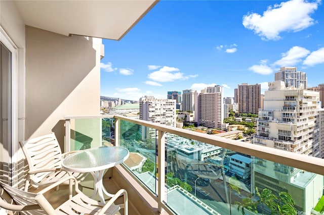 410 Atkinson Dr Unit 1616, Honolulu, HI 96814 - balcony featuring a view of city