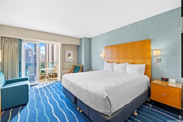 410 Atkinson Dr Unit 1616, Honolulu, HI 96814 - bedroom featuring dark carpet