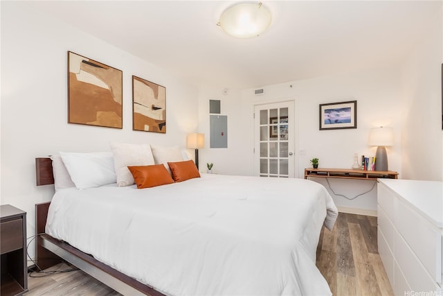 425 S St Unit 403, Honolulu, HI 96813 - bedroom with wood finished floors and electric panel