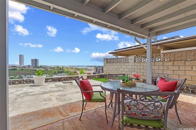 98-533 Kipaepae St Unit 104, Aiea, HI 96701 - view of patio / terrace featuring outdoor dining space