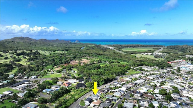 41-532 Kumuhau St, Waimanalo, HI 96795 - aerial view of property's location with nearby suburban area and a nearby body of water