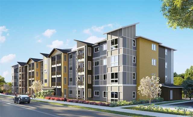 view of apartment building / complex