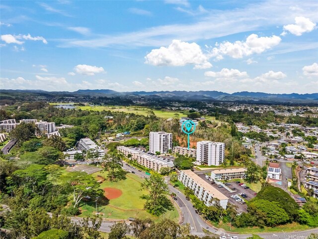 95-014 Waihonu St Unit E204, Mililani, HI 96789 - drone / aerial view of a mountainous background and apartment complex / building