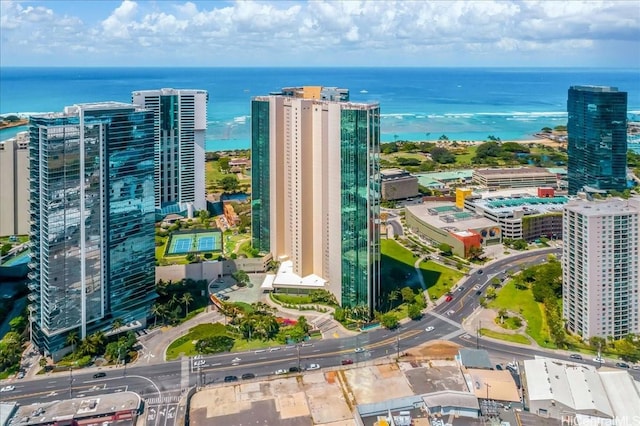 1177 Queen St Unit Ph4608, Honolulu, HI 96814 - view of urban area featuring a large body of water