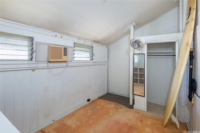 3453 Edna St, Honolulu, HI 96815 - below grade area featuring carpet flooring and cooling unit