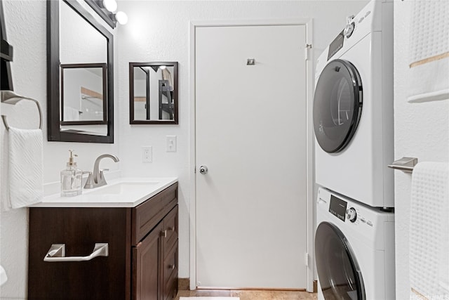 94-820 Lumiauau St Unit G201, Waipahu, HI 96797 - laundry area with estacked washer and dryer