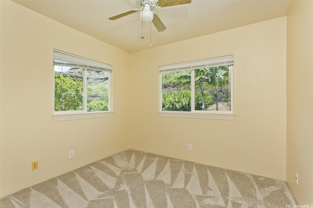 87-2233 Pakeke St, Waianae, HI 96792 - empty room featuring carpet and ceiling fan