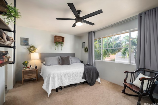 91-422 Makalea St Unit 94, Ewa Beach, HI 96706 - bedroom featuring carpet floors and a ceiling fan