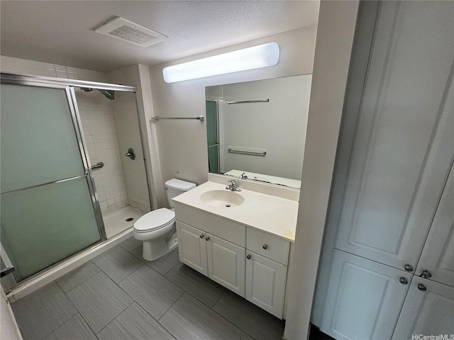 801 S St Unit 1723, Honolulu, HI 96813 - full bath featuring toilet, a stall shower, and vanity