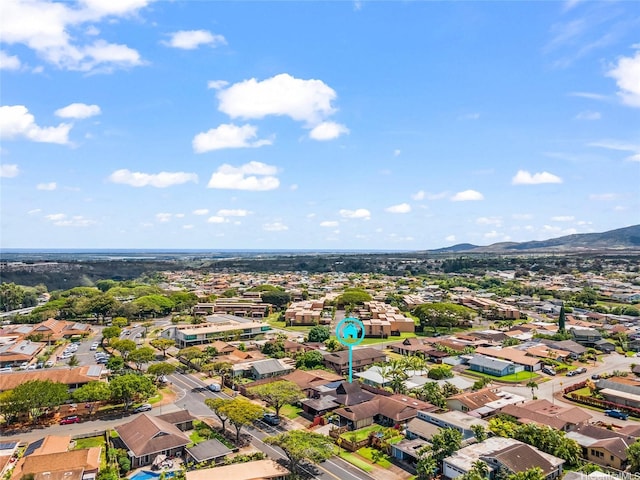 94-265 Anania Dr, Mililani, HI 96789 - aerial perspective of suburban area with a mountain backdrop