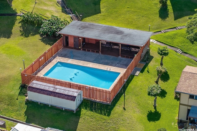 98-508 Kamahao Pl Unit 68, Pearl City, HI 96782 - view of pool featuring fence