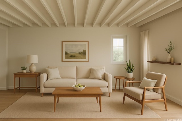 51-470 Lihimauna Rd, Kaaawa, HI 96730 - living area featuring light wood-type flooring and baseboards