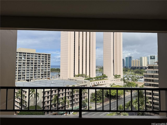 1778 Ala Moana Blvd Unit 1502, Honolulu, HI 96815 - balcony with a city view