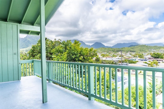 1164 Manulani St, Kailua, HI 96734 - balcony featuring a mountain view