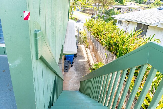 1164 Manulani St, Kailua, HI 96734 - view of staircase