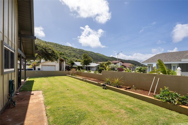 7549 Puumahoe Pl, Honolulu, HI 96825 - view of yard featuring a mountain view and a residential view
