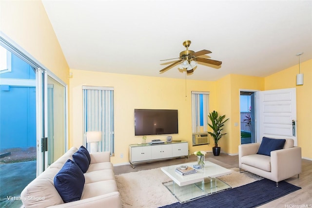 91-1006 Wahineomao Pl, Ewa Beach, HI 96706 - living area with ceiling fan, baseboards, and cooling unit