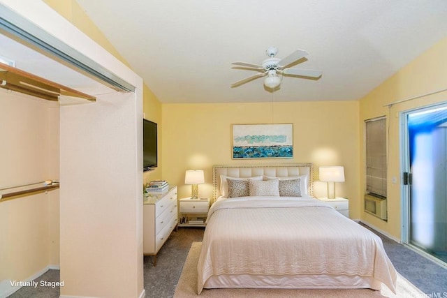 91-1006 Wahineomao Pl, Ewa Beach, HI 96706 - carpeted bedroom featuring a ceiling fan and baseboards