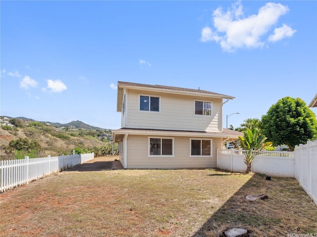 92-308 Palaulau Pl Unit 70, Kapolei, HI 96707 - back of property with a mountain view