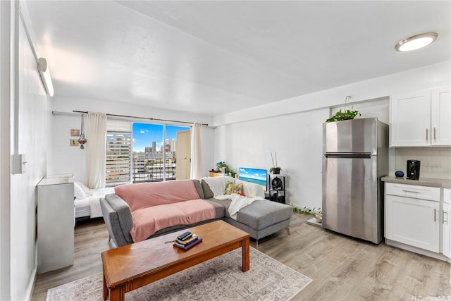1616 Kewalo St Unit 503, Honolulu, HI 96822 - living area with light wood finished floors