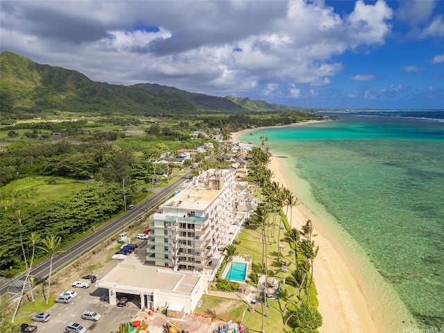 53-567 Kamehameha Hwy Unit 503, Hauula, HI 96717 - bird's eye view of a water and mountain view