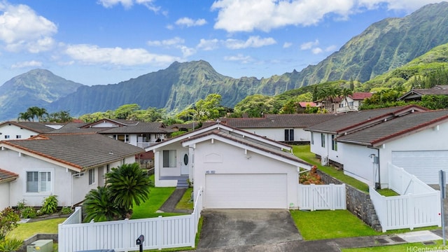 45-812 Kupohu St, Kaneohe, HI 96744 - mountain view with nearby suburban area