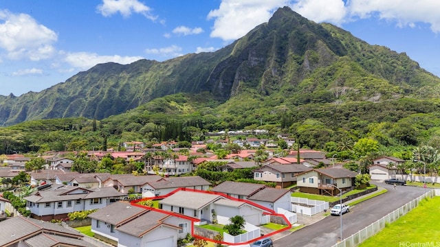 45-812 Kupohu St, Kaneohe, HI 96744 - view of mountain backdrop featuring nearby suburban area