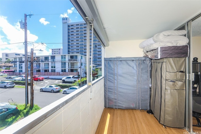 1718 Anapuni St Unit 205, Honolulu, HI 96822 - balcony with a view of city