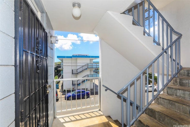 1718 Anapuni St Unit 205, Honolulu, HI 96822 - doorway to property with a balcony