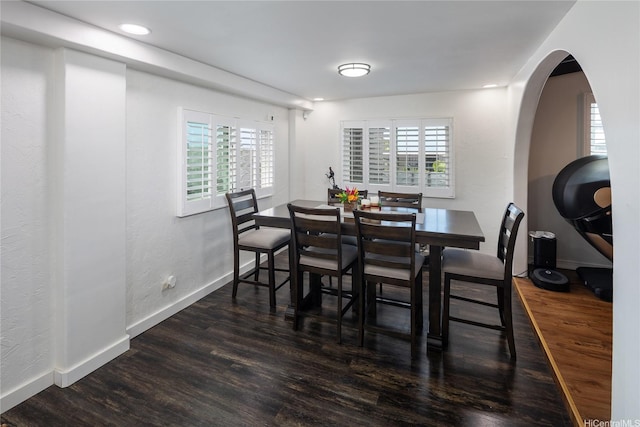 2283 Anapanapa St, Pearl City, HI 96782 - dining space with wood finished floors, plenty of natural light, baseboards, and recessed lighting