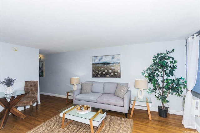 1541 Dominis St Unit 1601, Honolulu, HI 96822 - living room with wood finished floors and baseboards