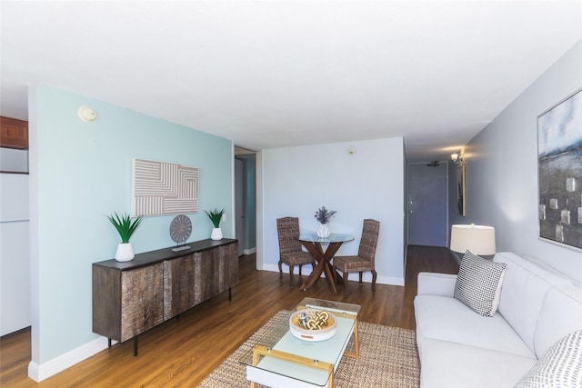 1541 Dominis St Unit 1601, Honolulu, HI 96822 - living room with wood finished floors and baseboards