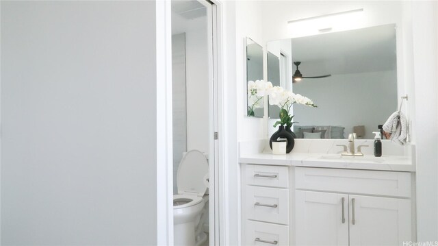 98-501 Koauka Loop Unit A1006, Aiea, HI 96701 - bathroom with vanity and toilet
