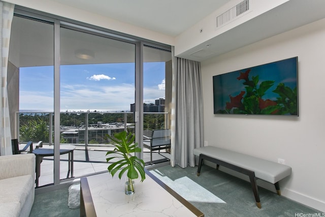 2139 Kuhio Ave Unit D1008, Honolulu, HI 96815 - view of carpeted living area