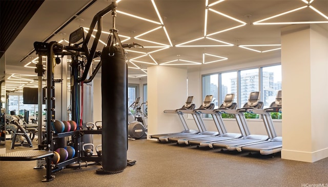 2139 Kuhio Ave Unit D1008, Honolulu, HI 96815 - gym featuring healthy amount of natural light